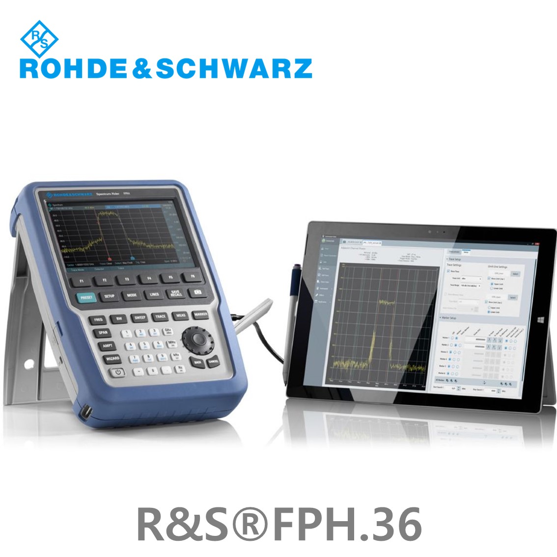 로데슈바르즈 FPH 26.5GHz (31GHz opt), –120dBc, –162dBm 스펙트럼분석기