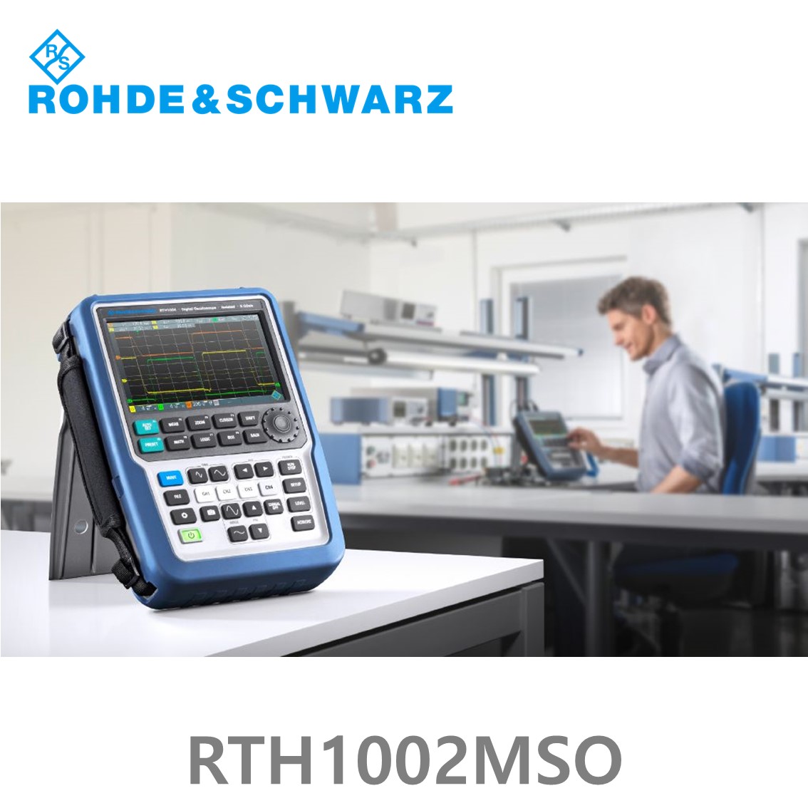 [ 로데슈바르즈 ] RTH1002MSO  2채널/60MHz/5Gs/500kpts/MSO옵션 8CH  (1317.5000P03) 디지탈오실로스코프