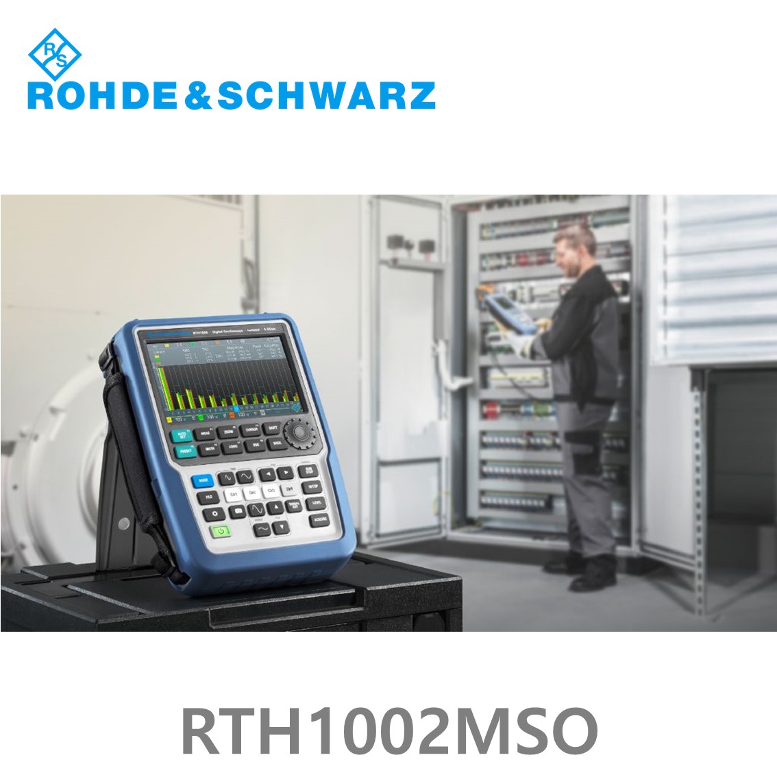 [ 로데슈바르즈 ] RTH1002MSO  2채널/60MHz/5Gs/500kpts/MSO옵션 8CH  (1317.5000P03) 디지탈오실로스코프