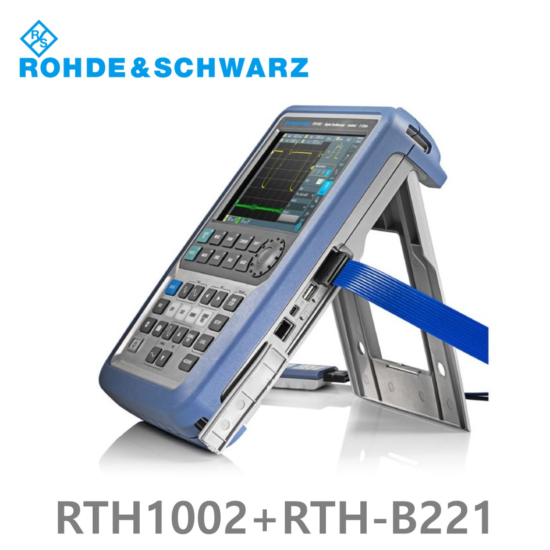 [ 로데슈바르즈 ] RTH1002+RTH-B221  2채널/100MHz/5Gs/500kpts/MSO옵션 8CH  (1317.5000P12) 디지탈오실로스코프