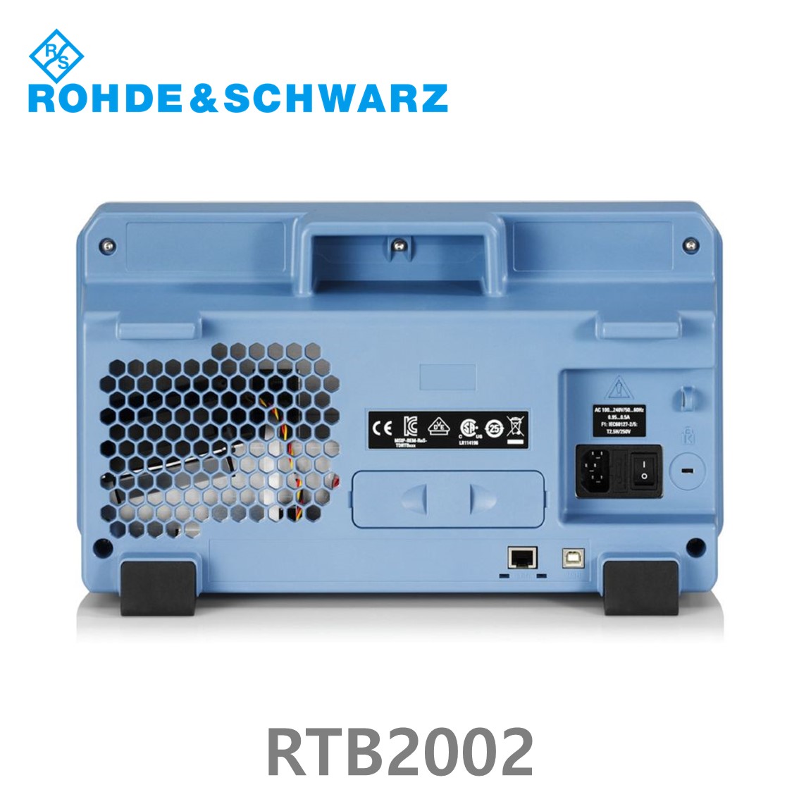 [ 로데슈바르즈 ] RTB2002  2채널/70MHz/2.5Gs/20Mpts/디지털16채널 (1333.1005.02) 디지탈오실로스코프