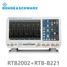 [ 로데슈바르즈 ] RTB2002+RTB-B221  2채널/100 MHz/2.5 Gs/20Mpts/디지털16채널 (1333.1005P12) 디지탈오실로스코프