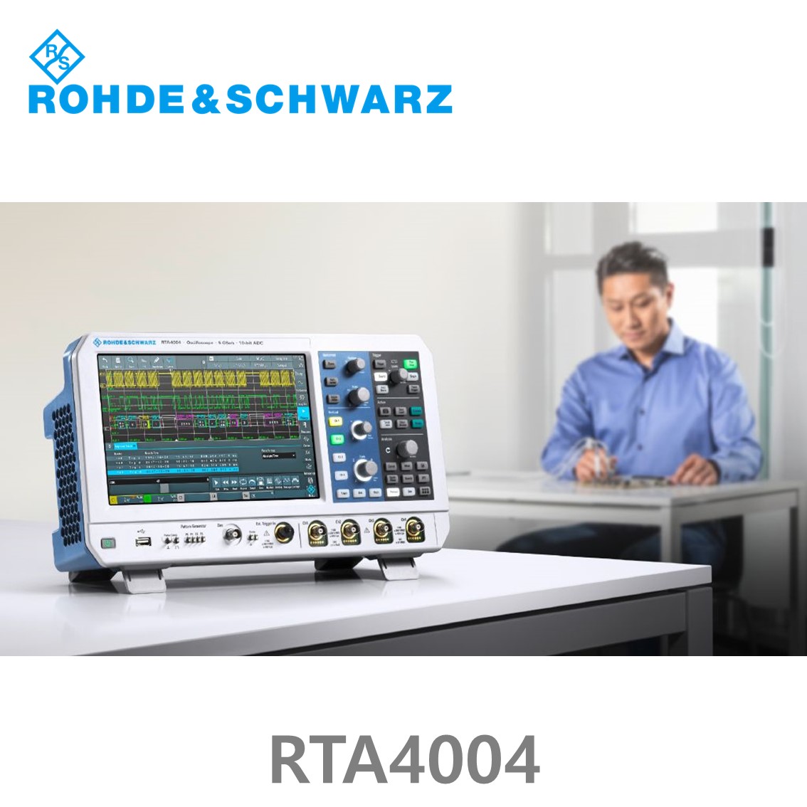 로데슈바르즈 RTA4004 오실로스코프 4채널 200MHz/ 5Gs/ 200Mpts/ 디지털16채널