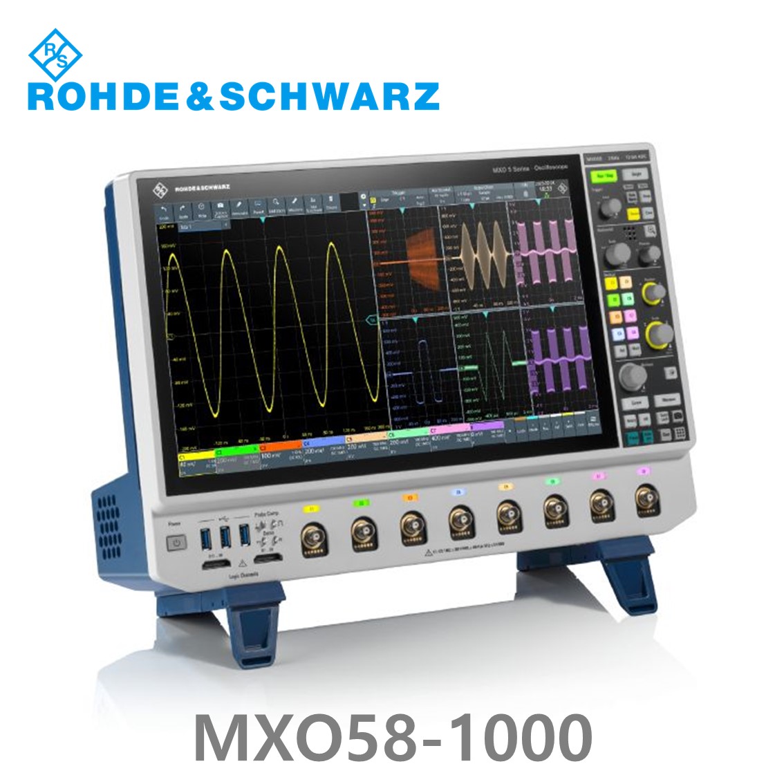 로데슈바르즈 MXO58-1000  오실로스코프 8채널 1GHz/ 8Gs/ 500Mpts/ 디지털16채널
