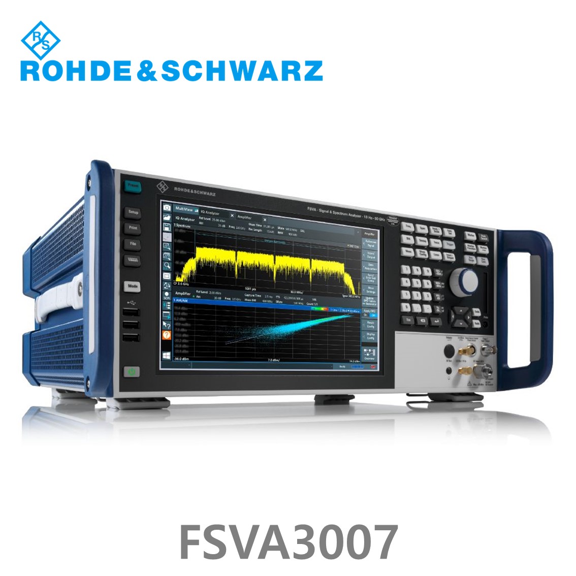 [ 로데슈바르즈 ] FSVA3007  10Hz~7.5GHz, < –127 dBc, 400 MHz (1330.5000.08)  스펙트럼 분석기