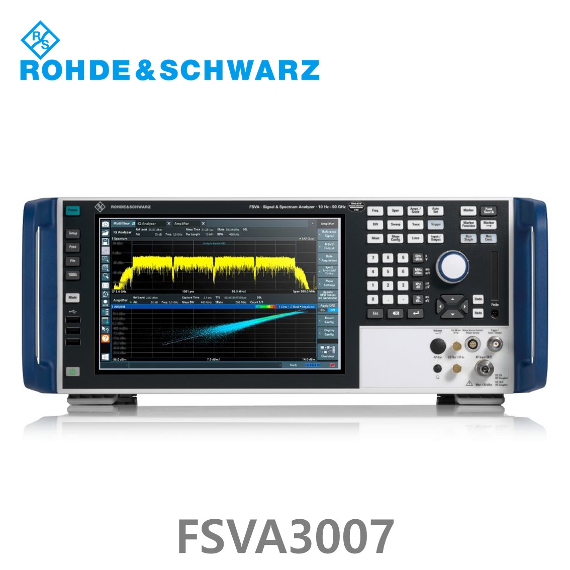 [ 로데슈바르즈 ] FSVA3007  10Hz~7.5GHz, < –127 dBc, 400 MHz (1330.5000.08)  스펙트럼 분석기