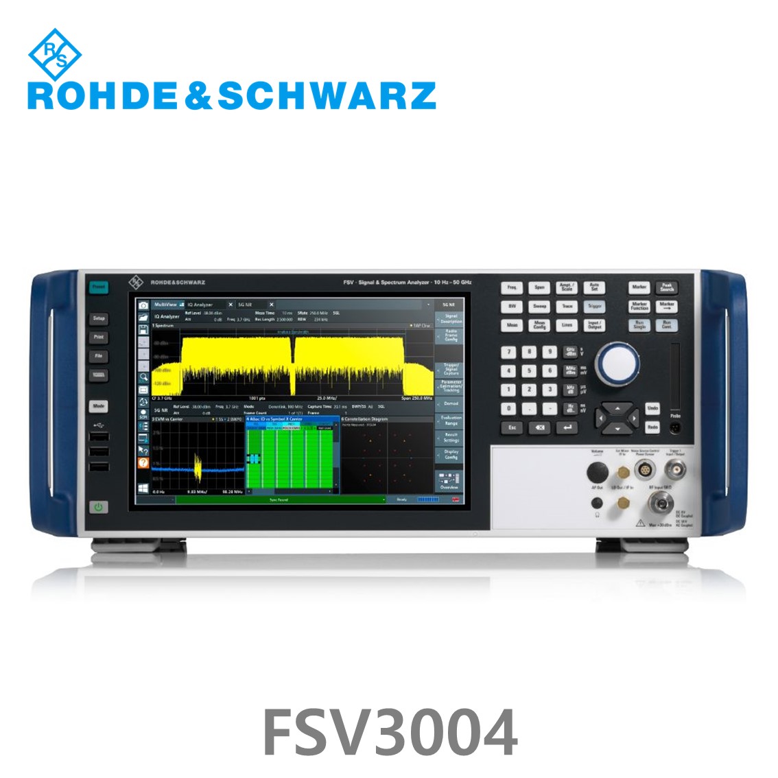 [ 로데슈바르즈 ] FSV3004  10Hz~4GHz, < –114 dBc, < –162 dBm/Hz, 200 MHz (1330.5000.04) 스펙트럼 분석기, 신호분석기