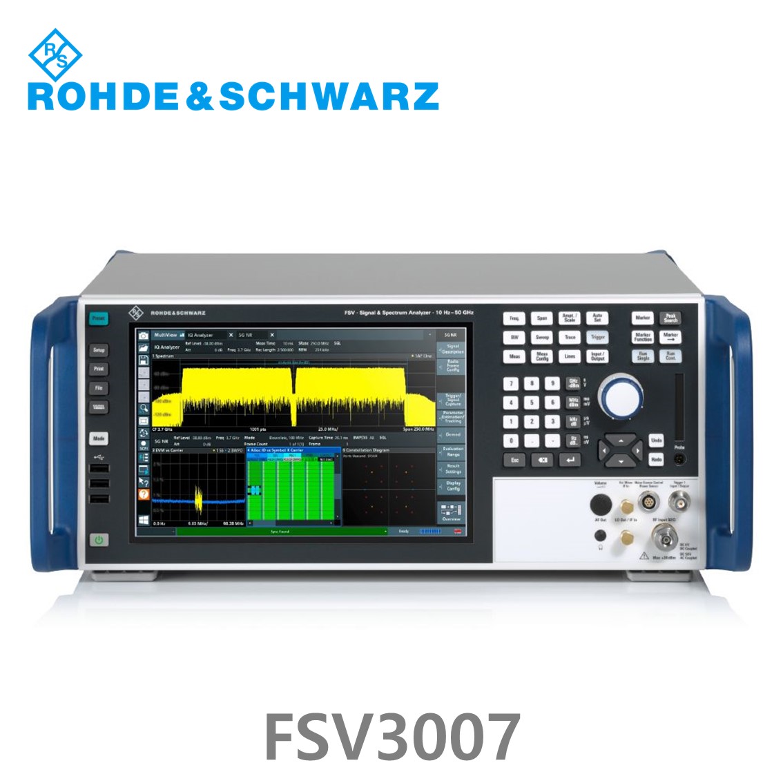 [ 로데슈바르즈 ] FSV3007  10Hz~7.5GHz, < –114 dBc, < –162 dBm/Hz, 200 MHz (1330.5000.07) 스펙트럼 분석기, 신호분석기