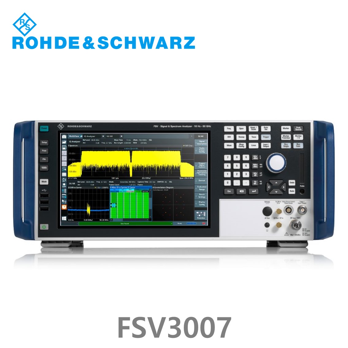 [ 로데슈바르즈 ] FSV3007  10Hz~7.5GHz, < –114 dBc, < –162 dBm/Hz, 200 MHz (1330.5000.07) 스펙트럼 분석기, 신호분석기