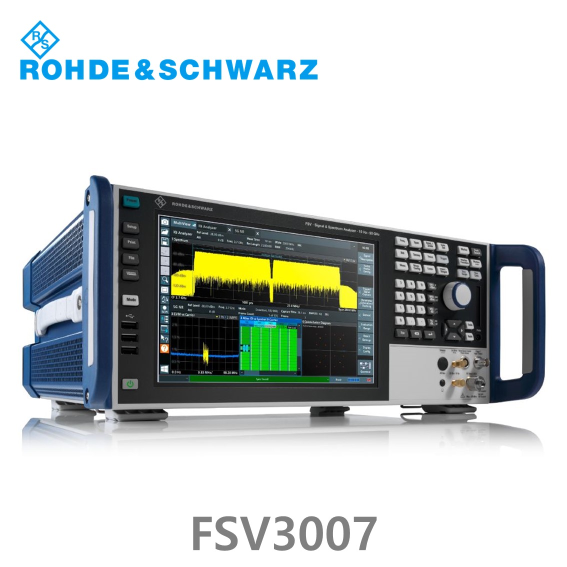 [ 로데슈바르즈 ] FSV3007  10Hz~7.5GHz, < –114 dBc, < –162 dBm/Hz, 200 MHz (1330.5000.07) 스펙트럼 분석기, 신호분석기