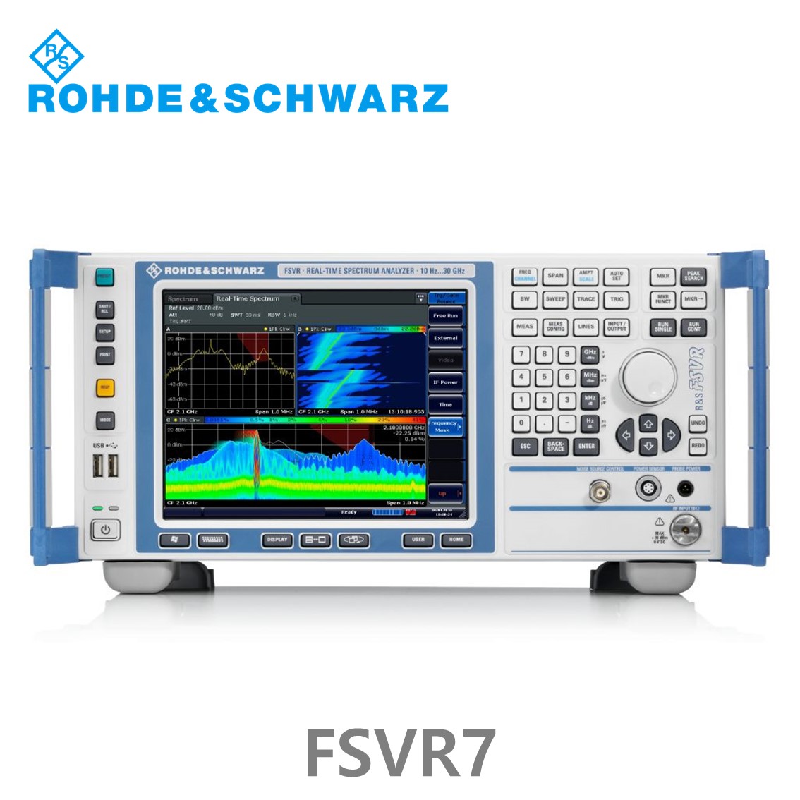 [ 로데슈바르즈 ] FSVR7  10Hz~7GHz, < –106 dBc, < –160 dBm/Hz, 40 MHz (1311.0006.07) 스펙트럼분석기