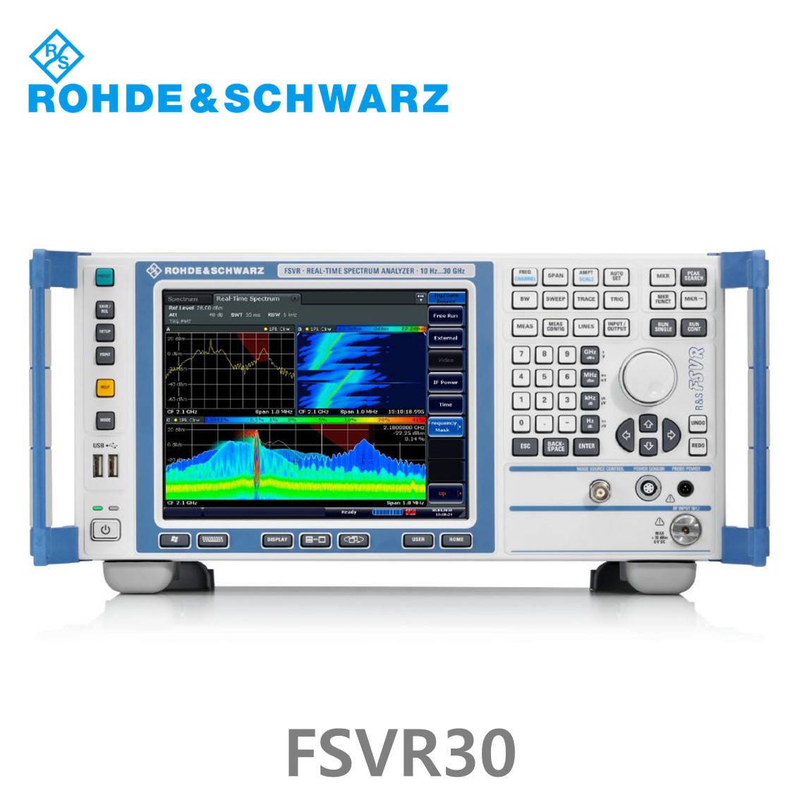 [ 로데슈바르즈 ] FSVR30  10Hz~30GHz, < –106 dBc, < –160 dBm/Hz, 40 MHz (1311.0006.30) 스펙트럼분석기