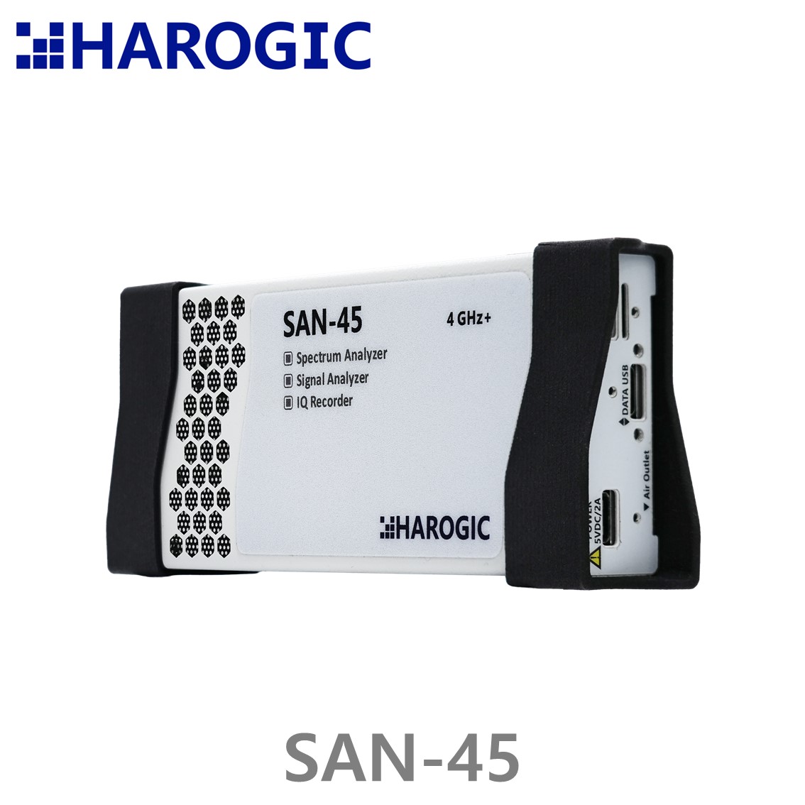 [ HAROGIC ] SAN-45, USB 초소형 리얼타임 스펙트럼분석기 9 kHz - 4.5 GHz, 6.25MHz 대역폭, 100GHz/s sweep, USB3.0