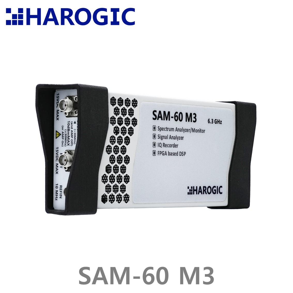 HAROGIC SAM-60 M3, USB 스펙트럼분석기 9 kHz - 6.3 GHz, 100MHz 대역폭, 300GHz/s