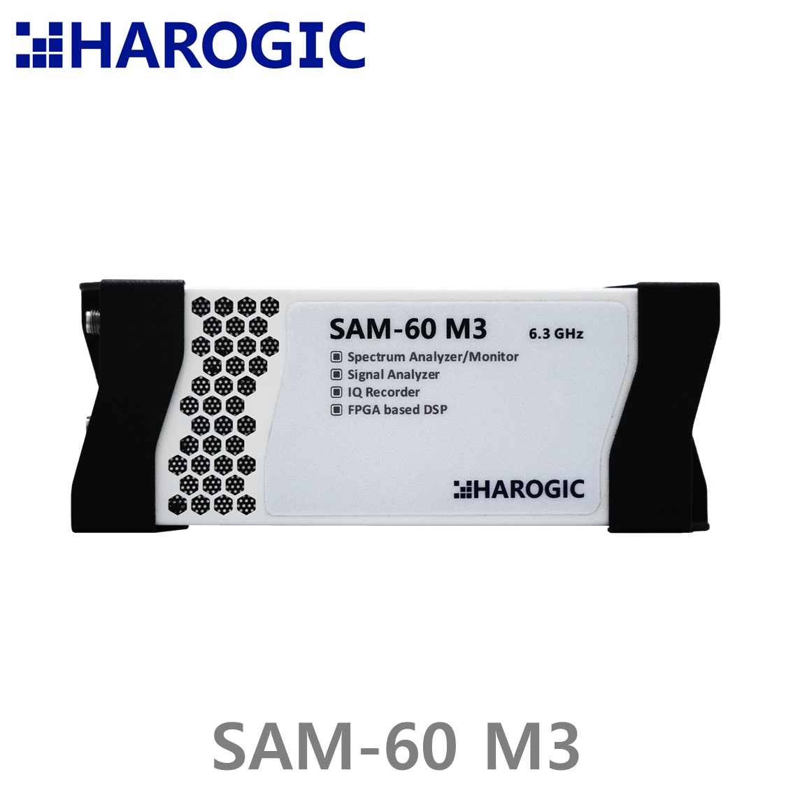 HAROGIC SAM-60 M3, USB 스펙트럼분석기 9 kHz - 6.3 GHz, 100MHz 대역폭, 300GHz/s