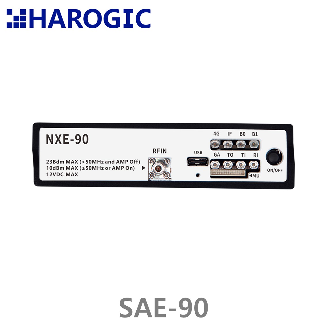 HAROGIC SAE-90, USB 스펙트럼분석기 9 kHz - 9.5 GHz, 100MHz 대역폭, 1.2THz/s