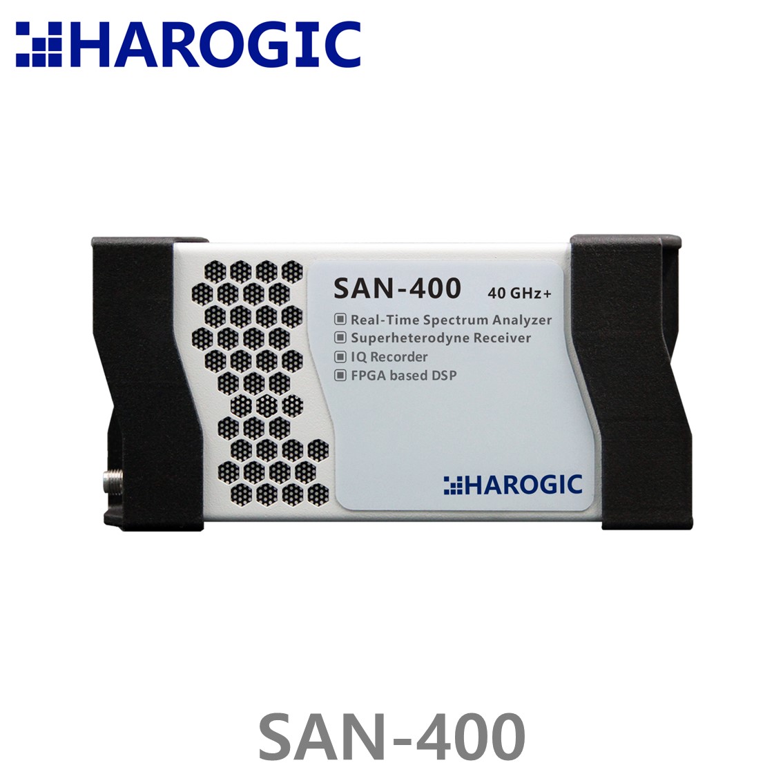 [ HAROGIC ] SAN-400,  USB 초소형 리얼타임 스펙트럼분석기 9kHz - 40.0 GHz, ,100MHz 대역폭, 400GHz/s sweep speed, USB3.0