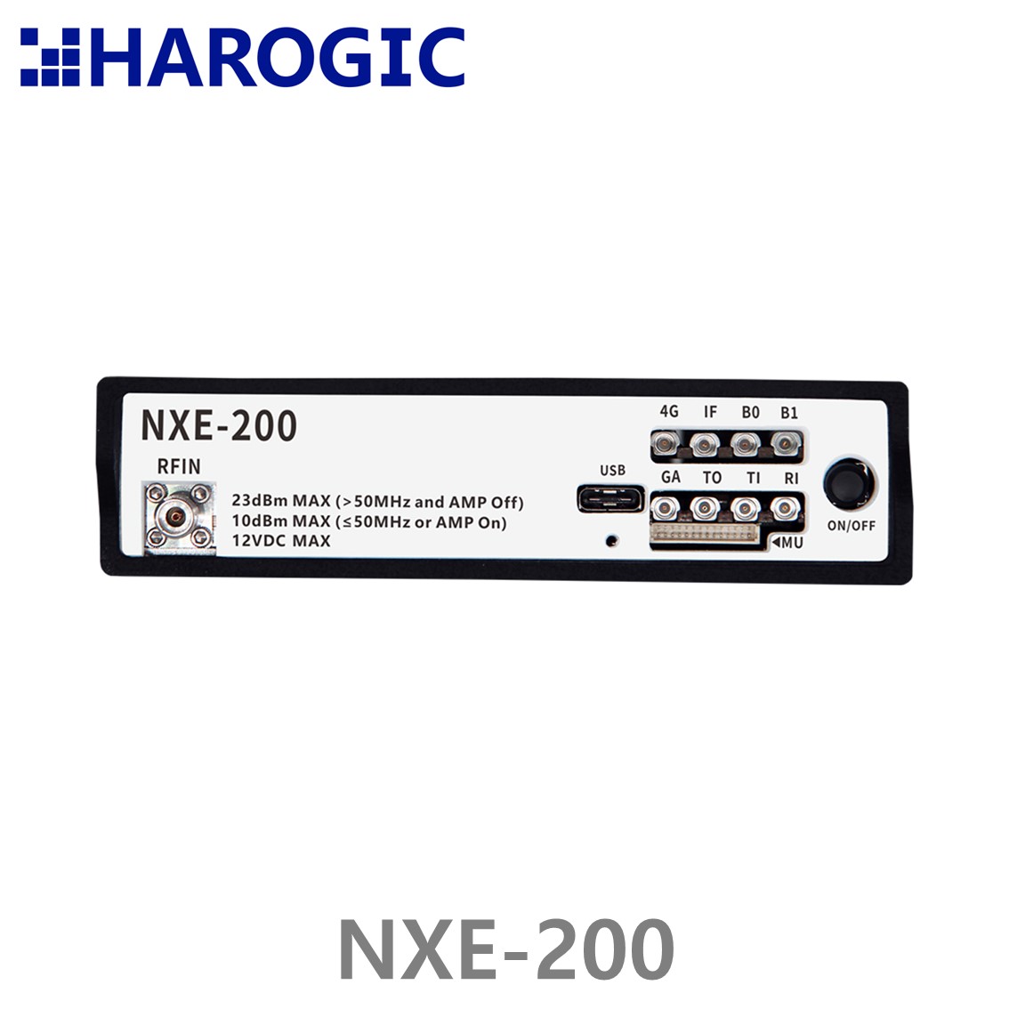 HAROGIC NXE-200, 9kHz - 20.0 GHz, 100MHz 대역폭, 330GHz/s, 1GbE  스펙트럼 분석기