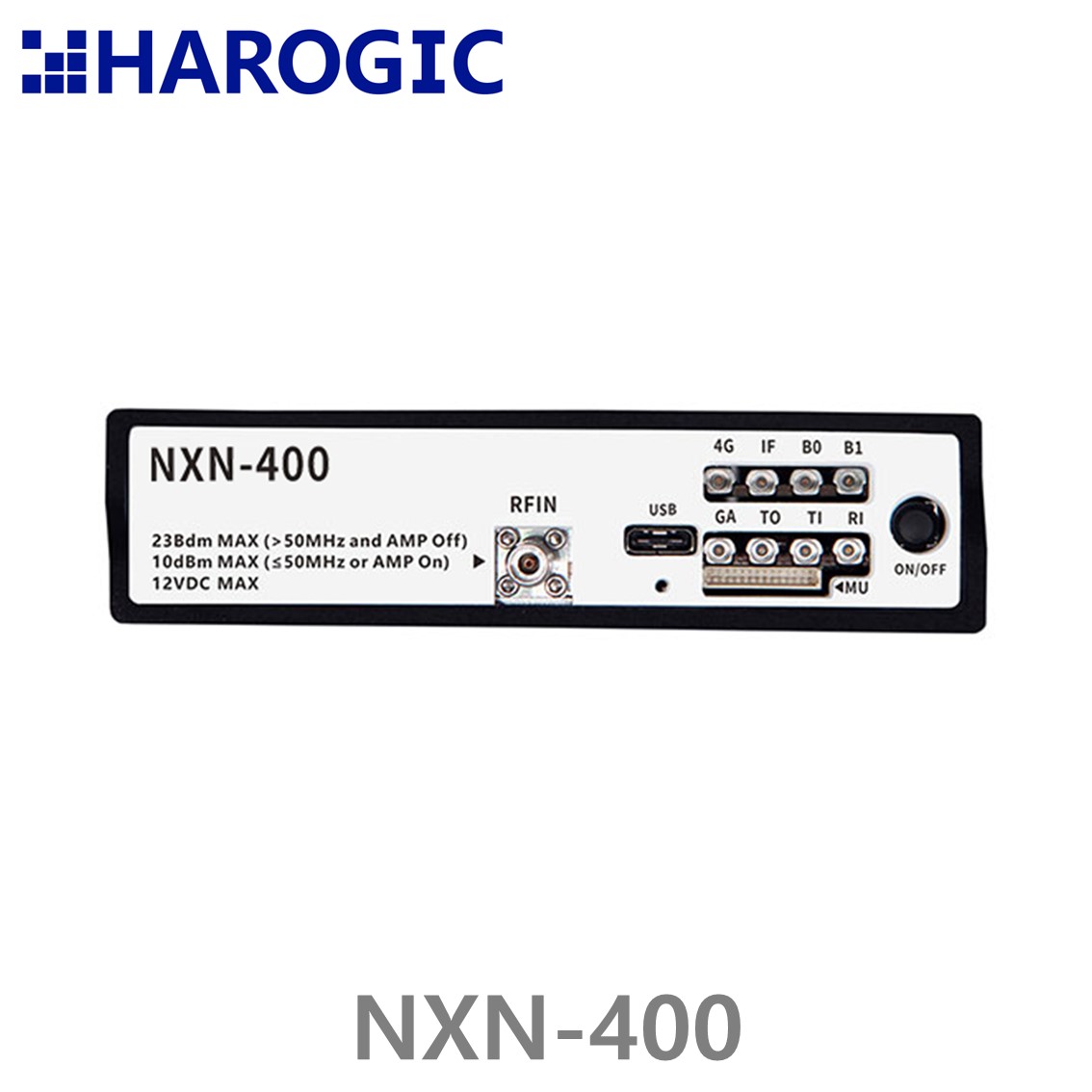 HAROGIC NXN-400, 9kHz - 40.0 GHz, ,100MHz 대역폭, 290GHz/s, 1GbE 스펙트럼 분석기