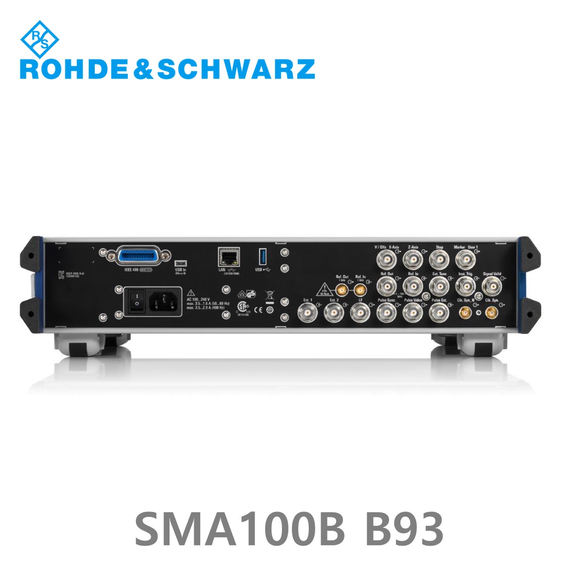 [ 로데슈바르즈 ] SMA100B  SMAB-B93  8kHz~72GHz/–132 dBc, 30 dBm, 마이크로웨이브 신호발생기 (1420.8388.04)