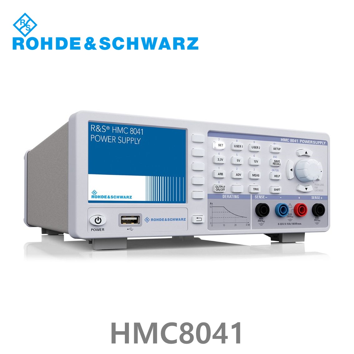 로데슈바르즈 HMC8041 1채널/100W/0V~32V/10A DC파워서플라이 (3593.1006.02)