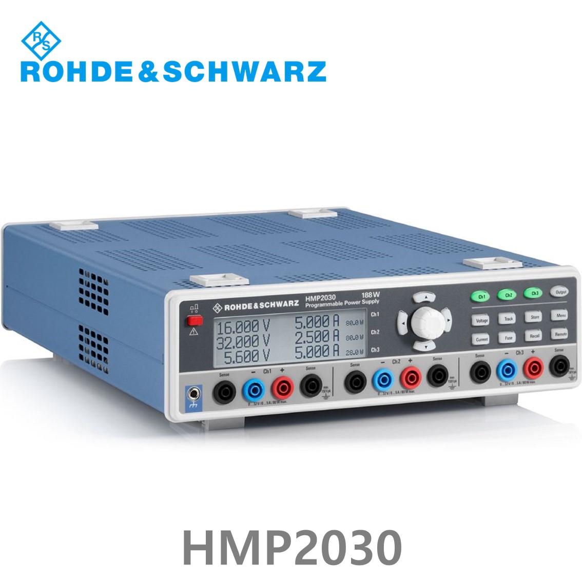 [ 로데슈바르즈 ] HMP2030  3채널/188W/0V~32V, 5A DC파워서플라이,DC전원공급장치 (3629.6718.03)