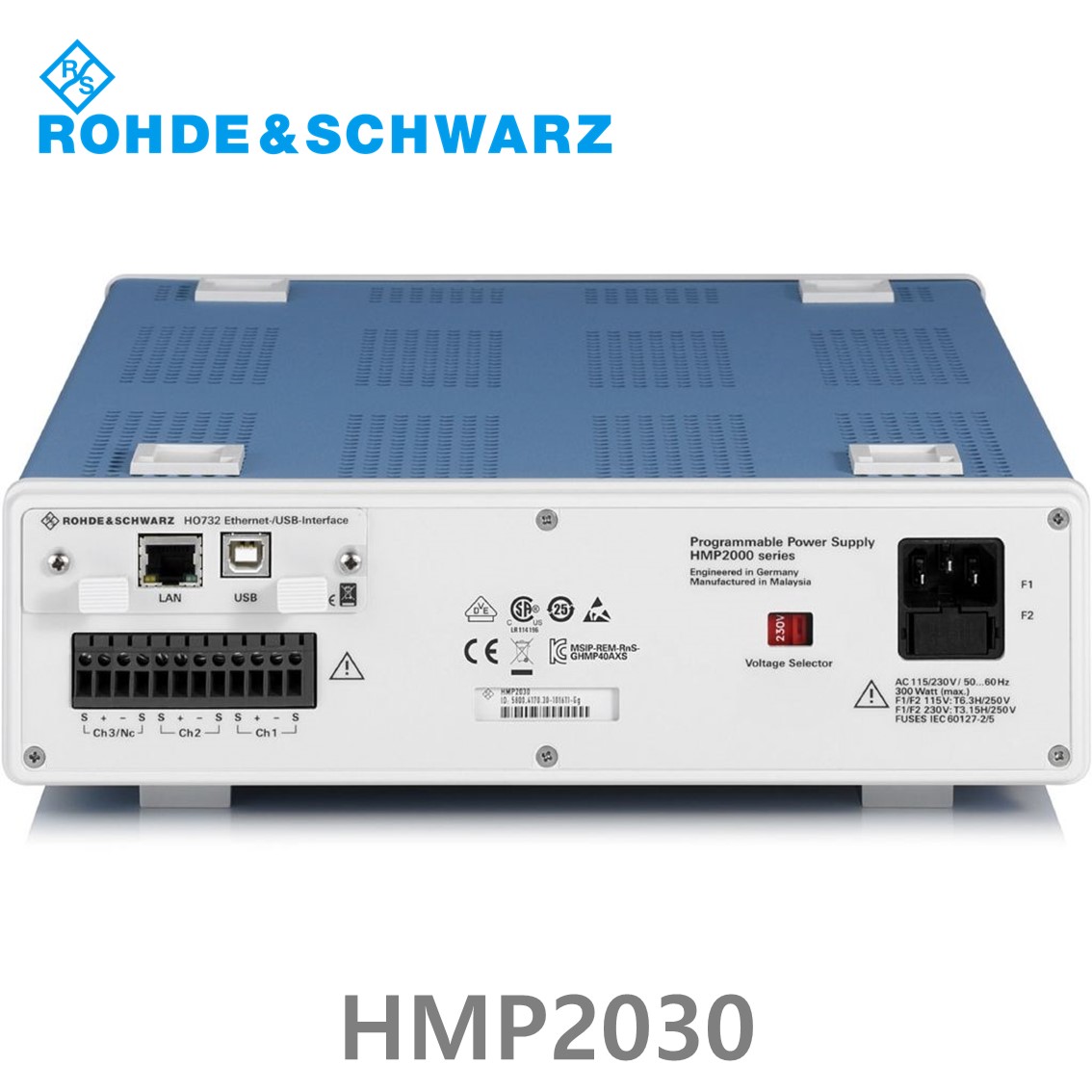 로데슈바르즈 HMP2030 3채널/188W/0V~32V, 5A DC파워서플라이,DC전원공급기 (3629.6718.03)