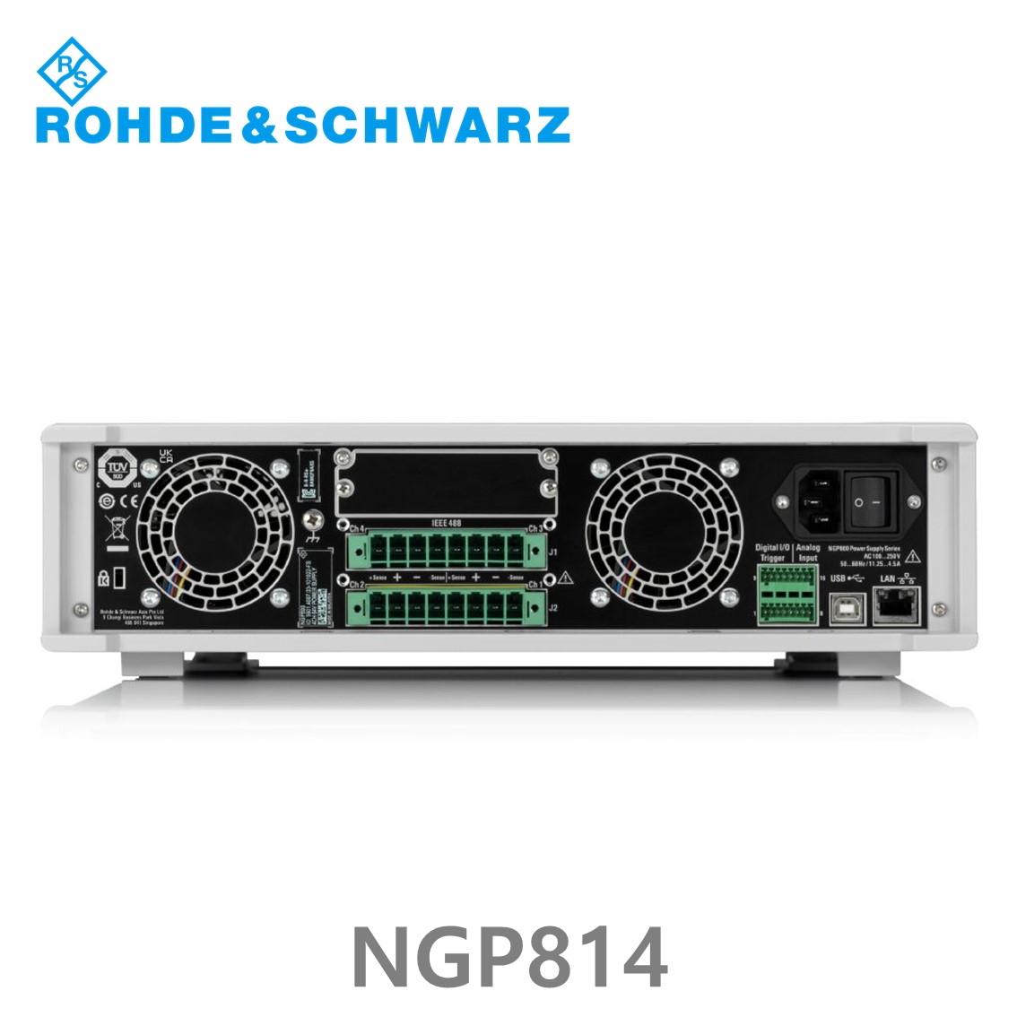 로데슈바르즈 NGP814  4채널/800W/32V~64V, 10A~20A DC파워서플라이, DC전원공급기 (5601.4007.04)