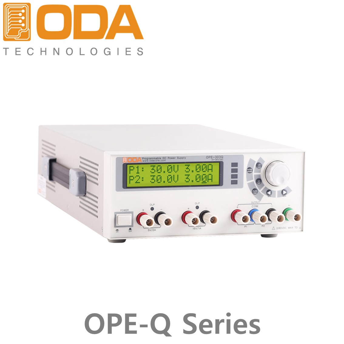 [ ODA ] OPE-Q시리즈  4채널(고정2채널,가변2채널)/0V~±120V/0A~5A/180W~300W 리니어 프로그래머블 DC 파워서플라이