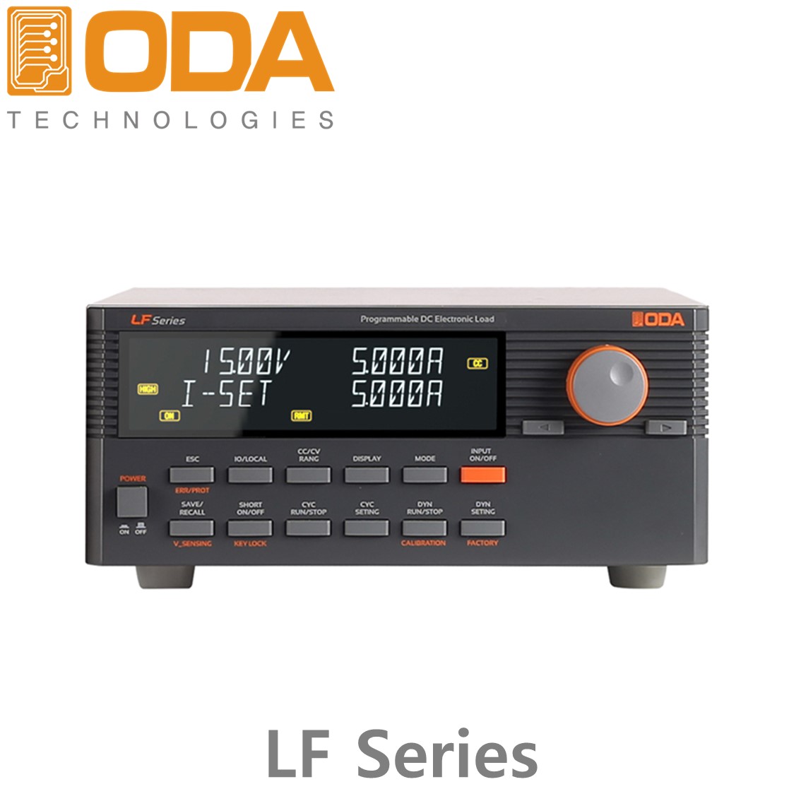 [ ODA ] LF시리즈 1채널/최대600V/최대1500A/20000W 프로그래머블 DC전자로드, DC전자부하기