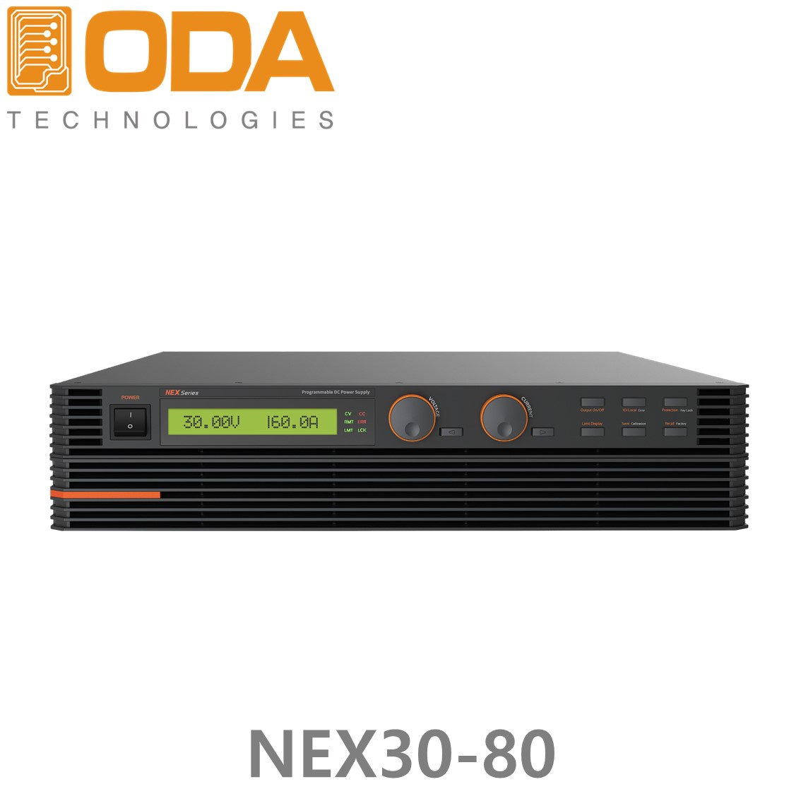[ ODA ] NEX30-80  30V/80A/2400W 고성능 프로그래머블 DC전원공급기 (1U)