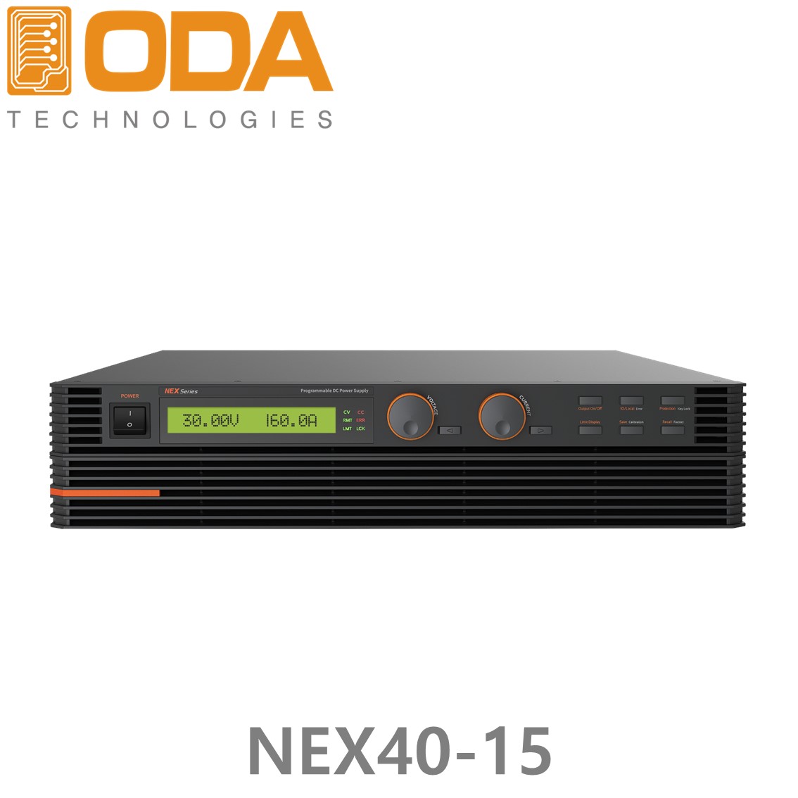 [ ODA ] NEX40-15  40V/15A/600W 고성능 프로그래머블 DC전원공급기 (1U)