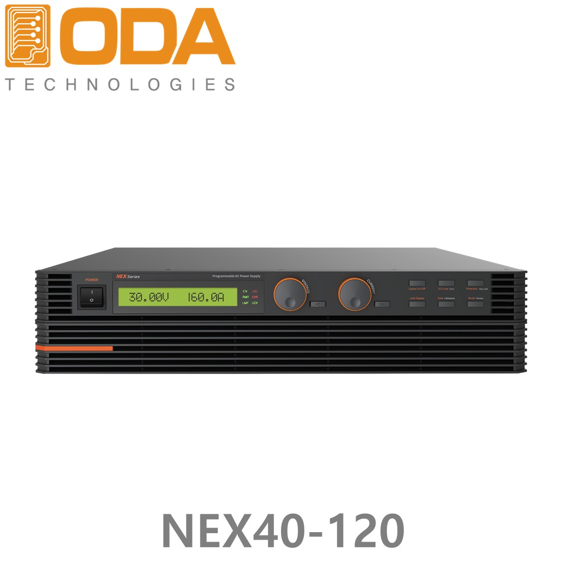 [ ODA ] NEX40-120  40V/96A/4800W 고성능 프로그래머블 DC전원공급기 (2U)