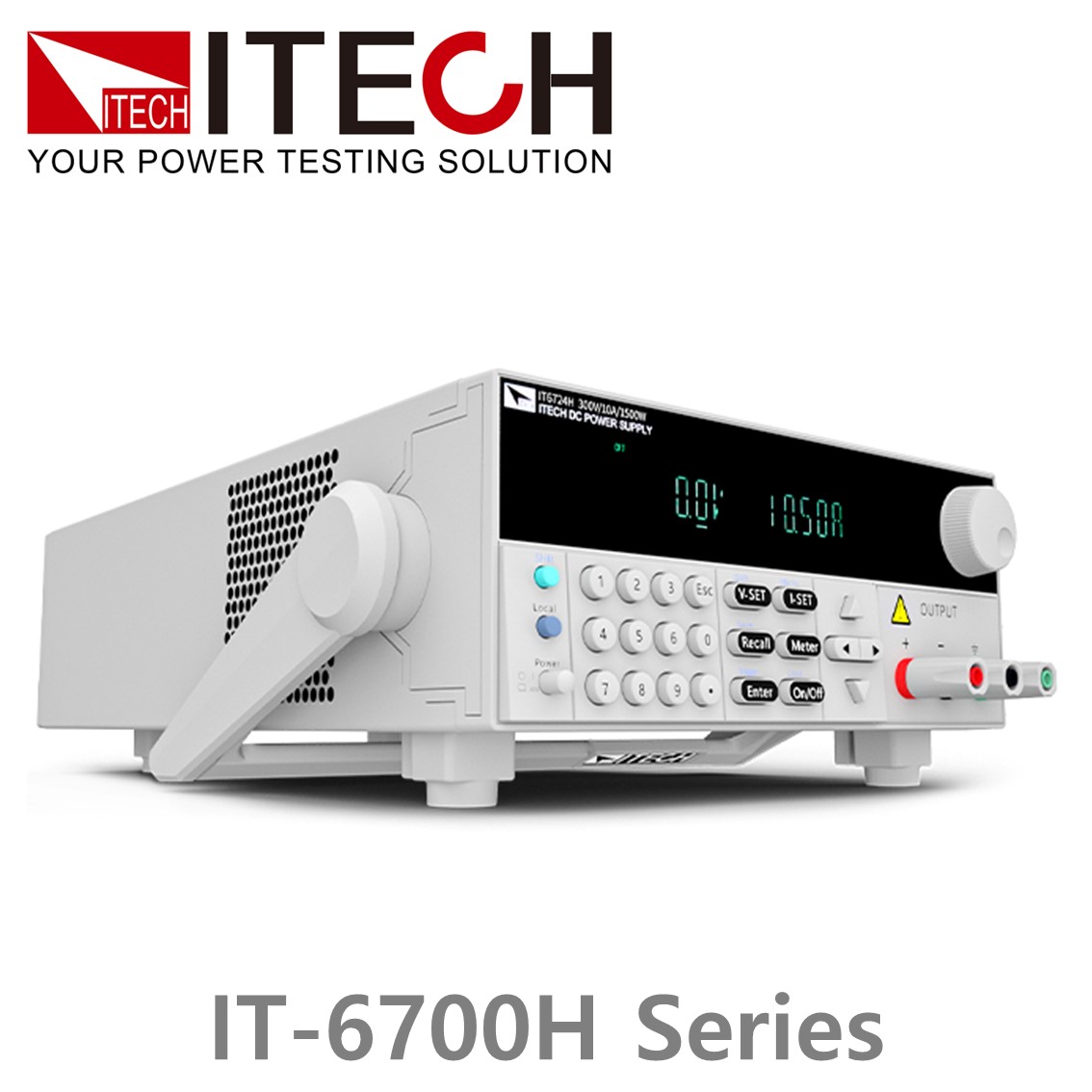 [ ITECH ] IT6700H시리즈 고전압 프로그래머블 DC전원공급기 (32V~1200V,400W~3000W)