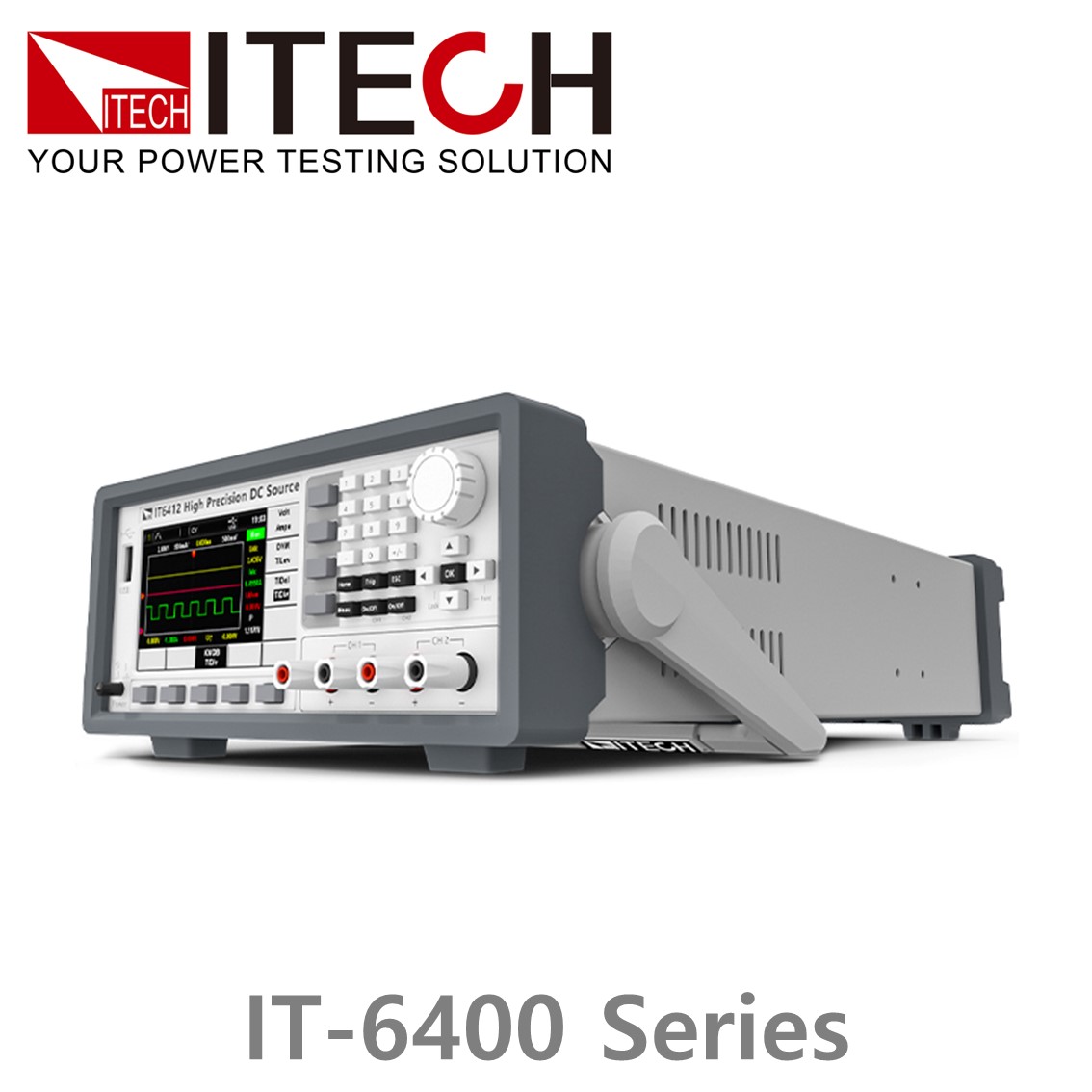 [ ITECH ] IT6400시리즈 듀얼채널 바이폴라 DC전원공급기(0.63~150W/ch)