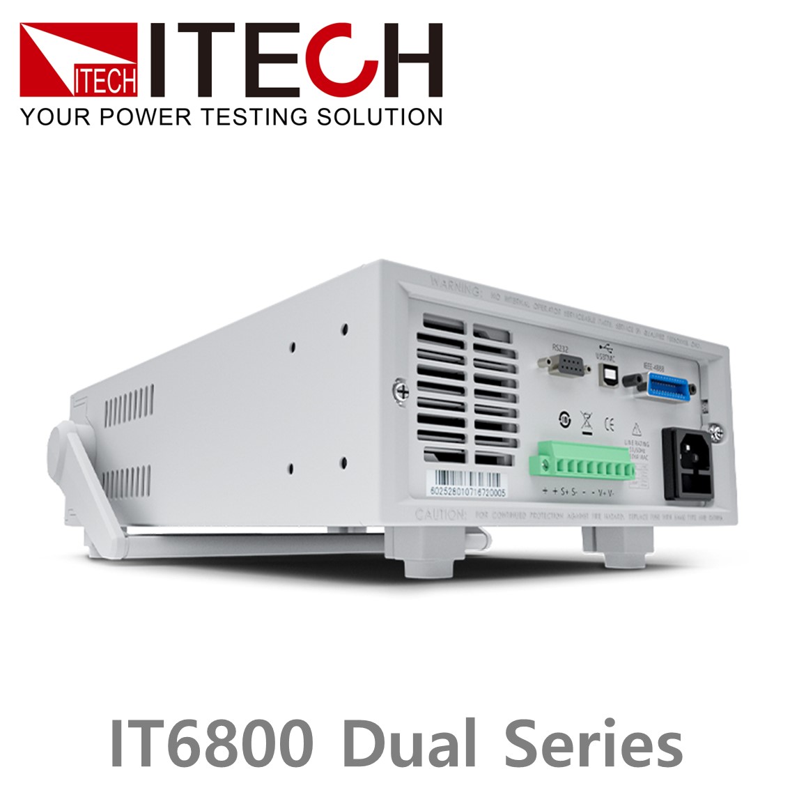 [ ITECH ] IT6800A/B시리즈 듀얼 레인지 DC전원공급기 (72~150W) (RS232/USB/GPIB Interface)