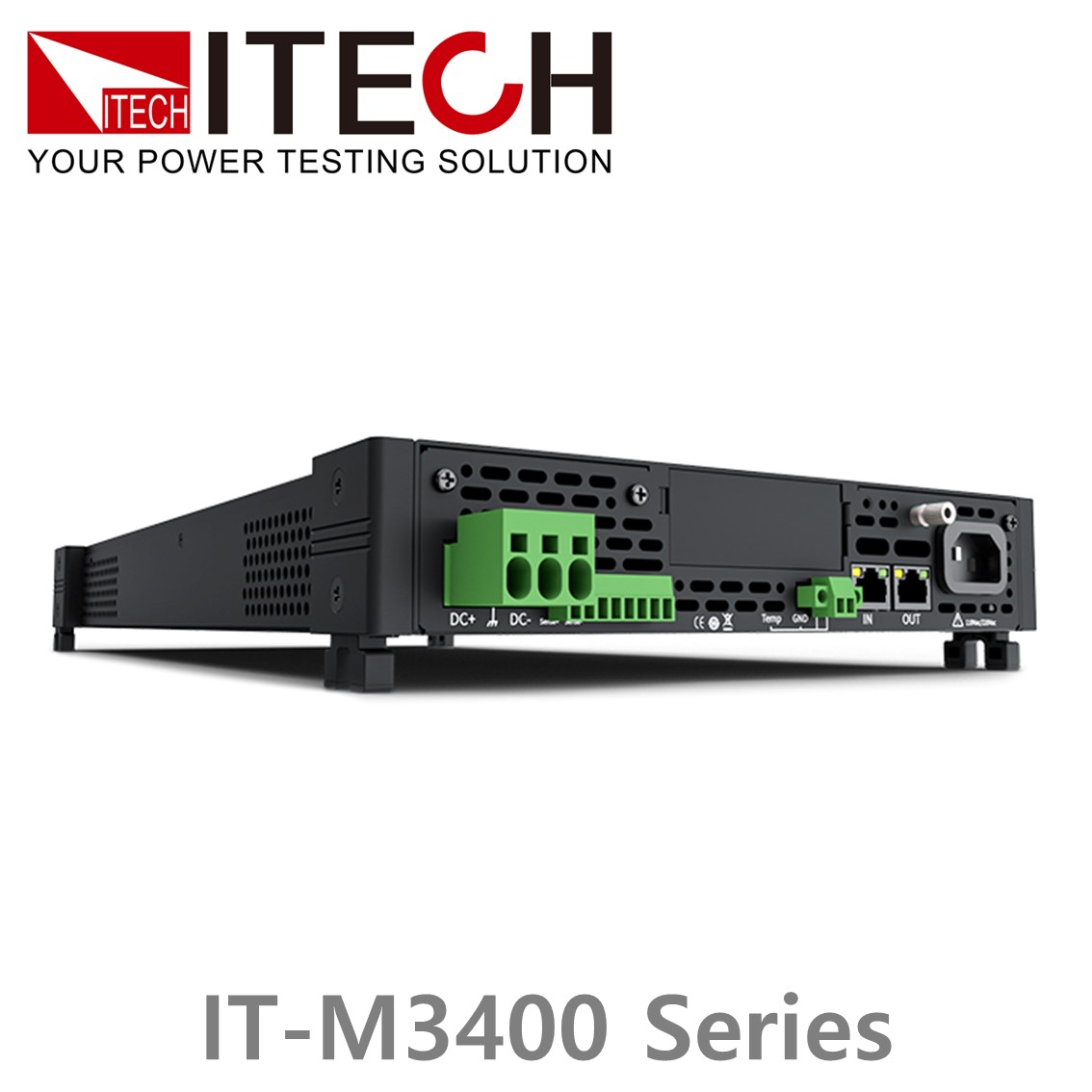 [ ITECH ] IT-M3400시리즈 양방향 DC전원공급기,DC파워서플라이 (½U, 200~800W)