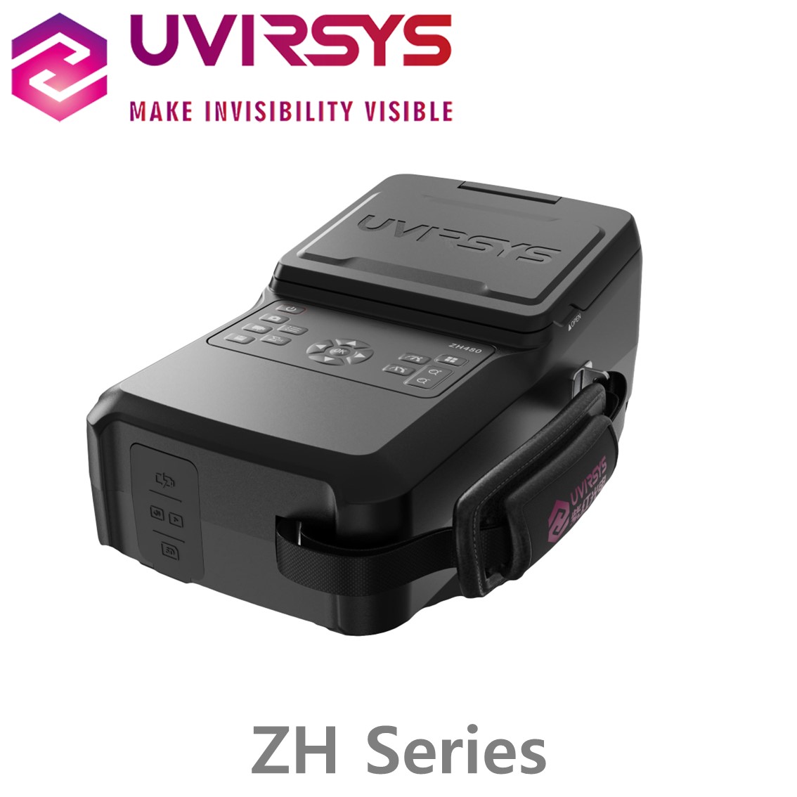 [ UVIRSYS ] ZH480, ZH580시리즈 코로나 탐지 카메라,코로나 드론, 코로나 로봇개 UV, VIS, Dual F.O.V lens