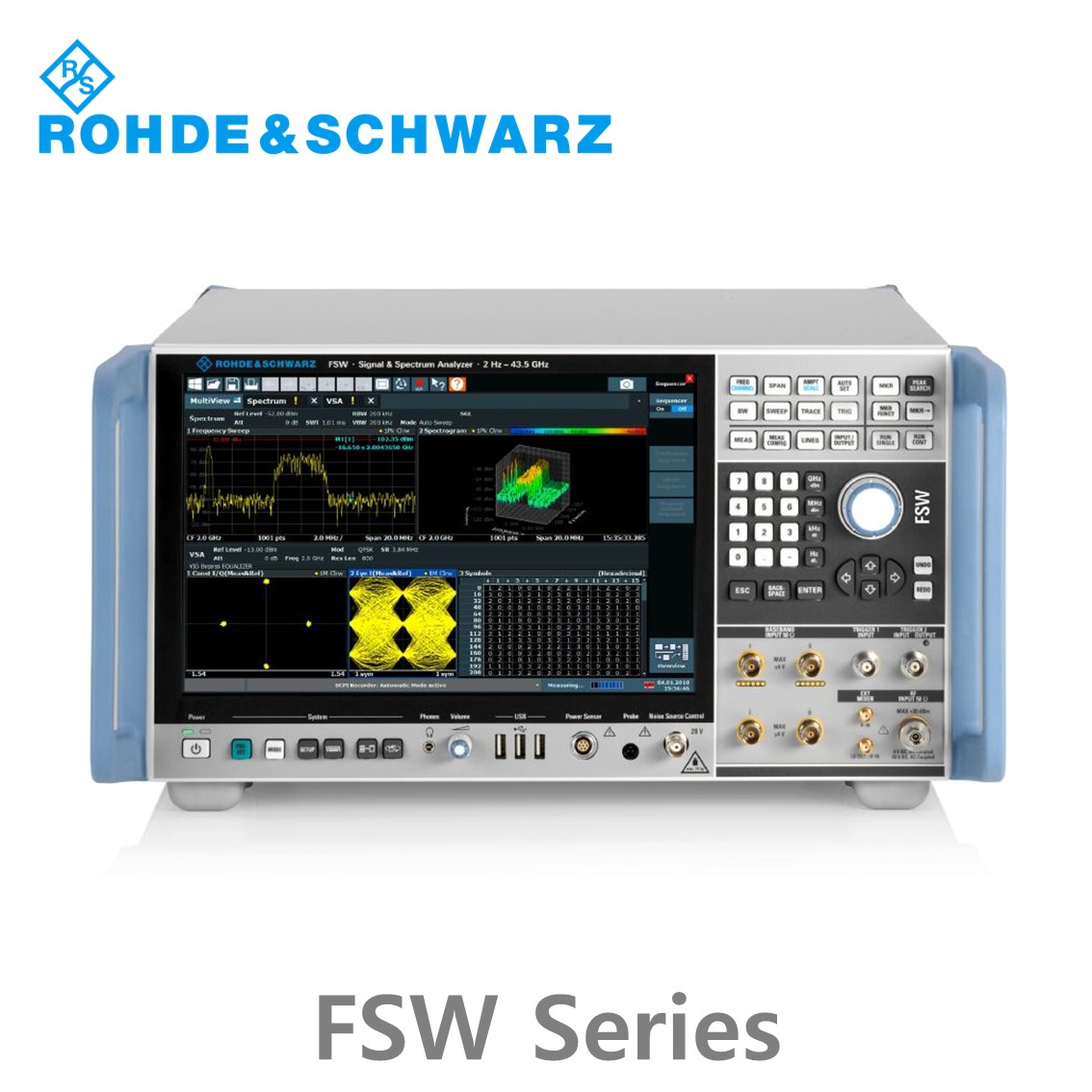 [ 로데슈바르즈 ] FSW시리즈  2Hz~85GHz / 136dBc(1Hz) / 512~8312MHz  신호분석기 스펙트럼 아날라이저