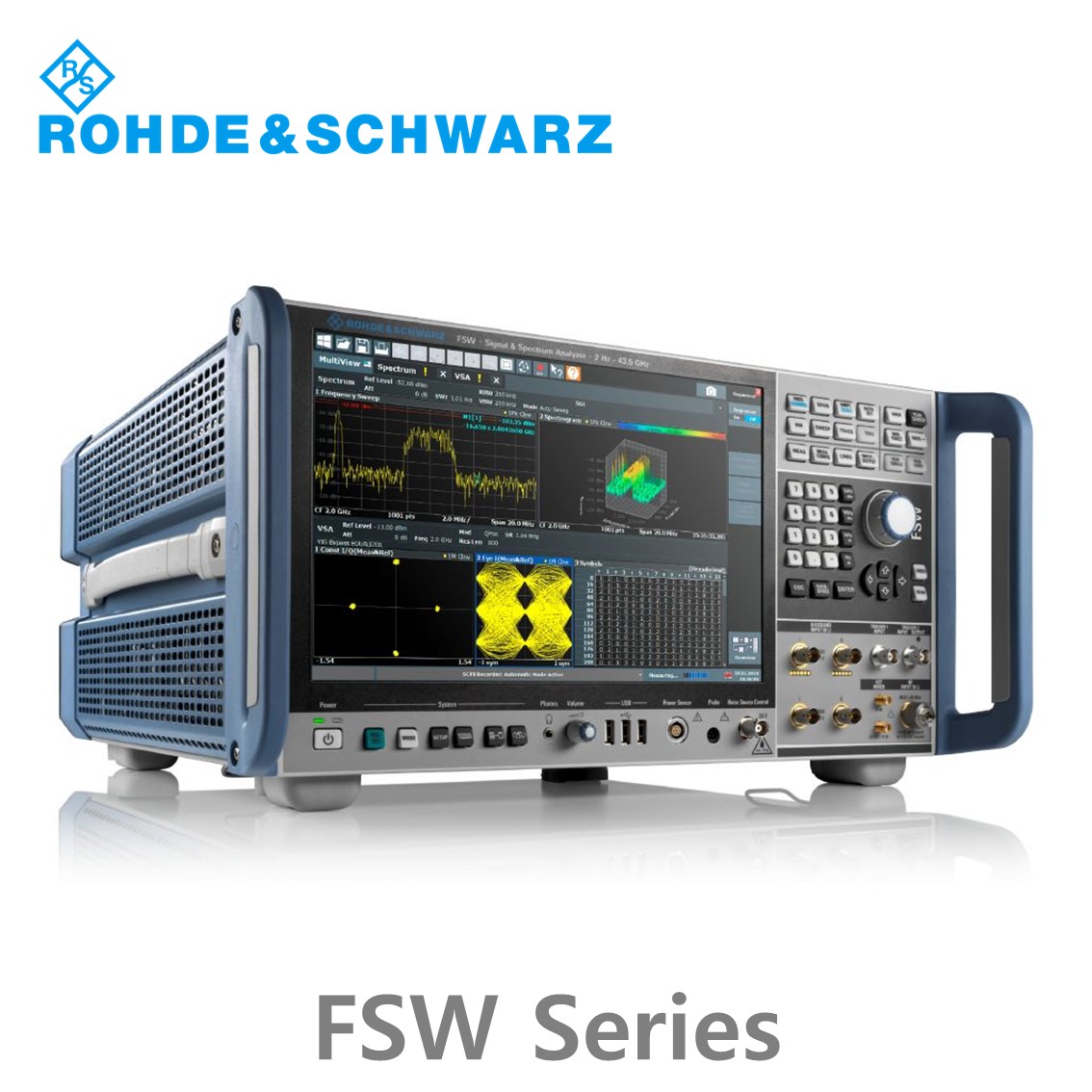 [ 로데슈바르즈 ] FSW시리즈  2Hz~85GHz / 136dBc(1Hz) / 512~8312MHz  신호분석기 스펙트럼 아날라이저