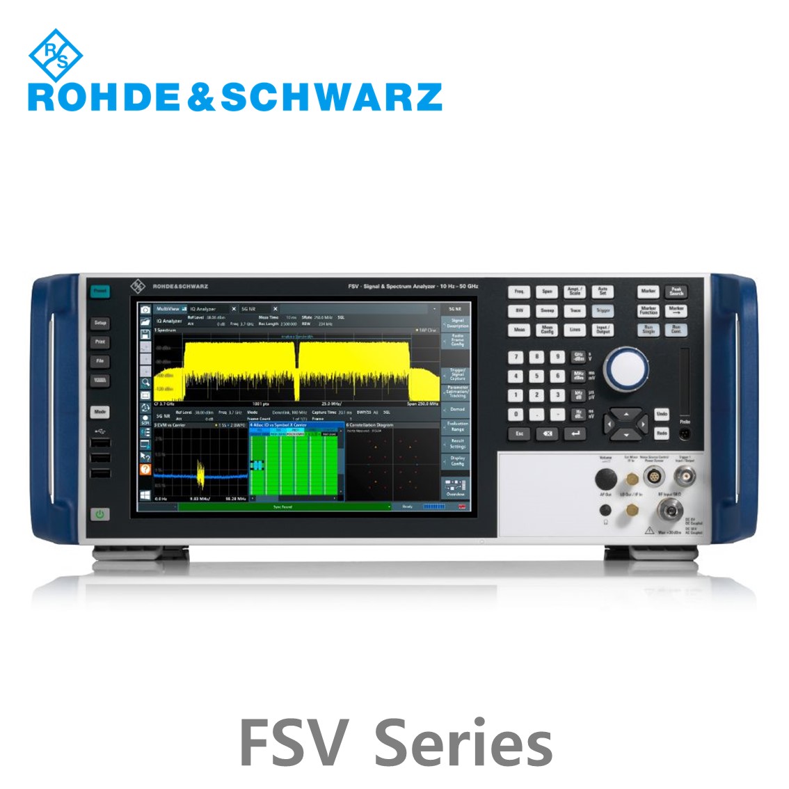 [ 로데슈바르즈 ] FSV시리즈 10Hz~50GHz /< –114 dBc/< –162 dBm/Hz/200MHz 스펙트럼 분석기, 신호분석기