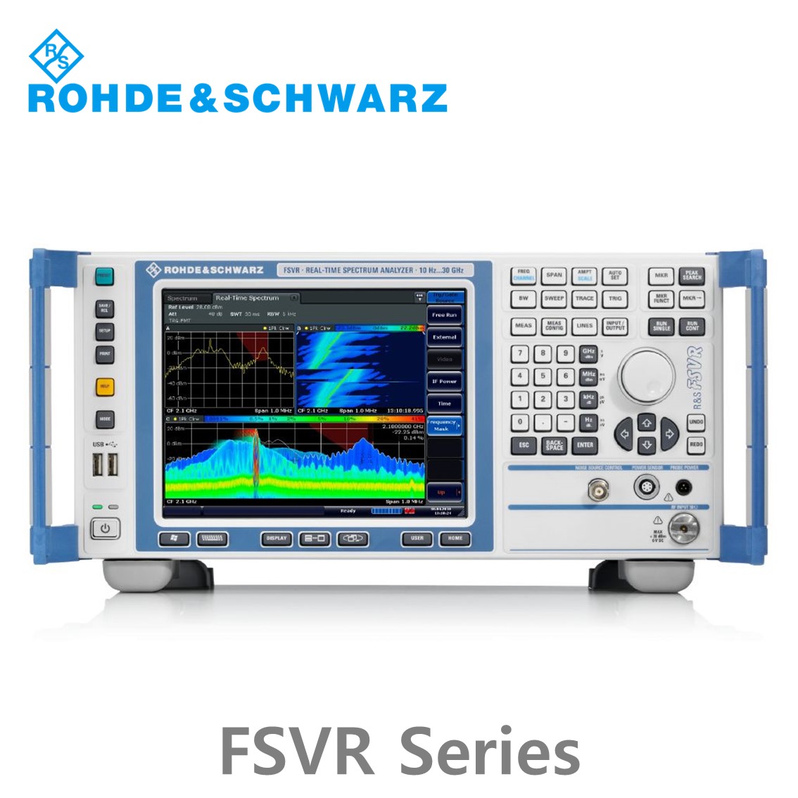 [ 로데슈바르즈 ] FSVR시리즈 10Hz~40GHz/< –106 dBc/< –160 dBm/Hz/40 MHz 스펙트럼분석기
