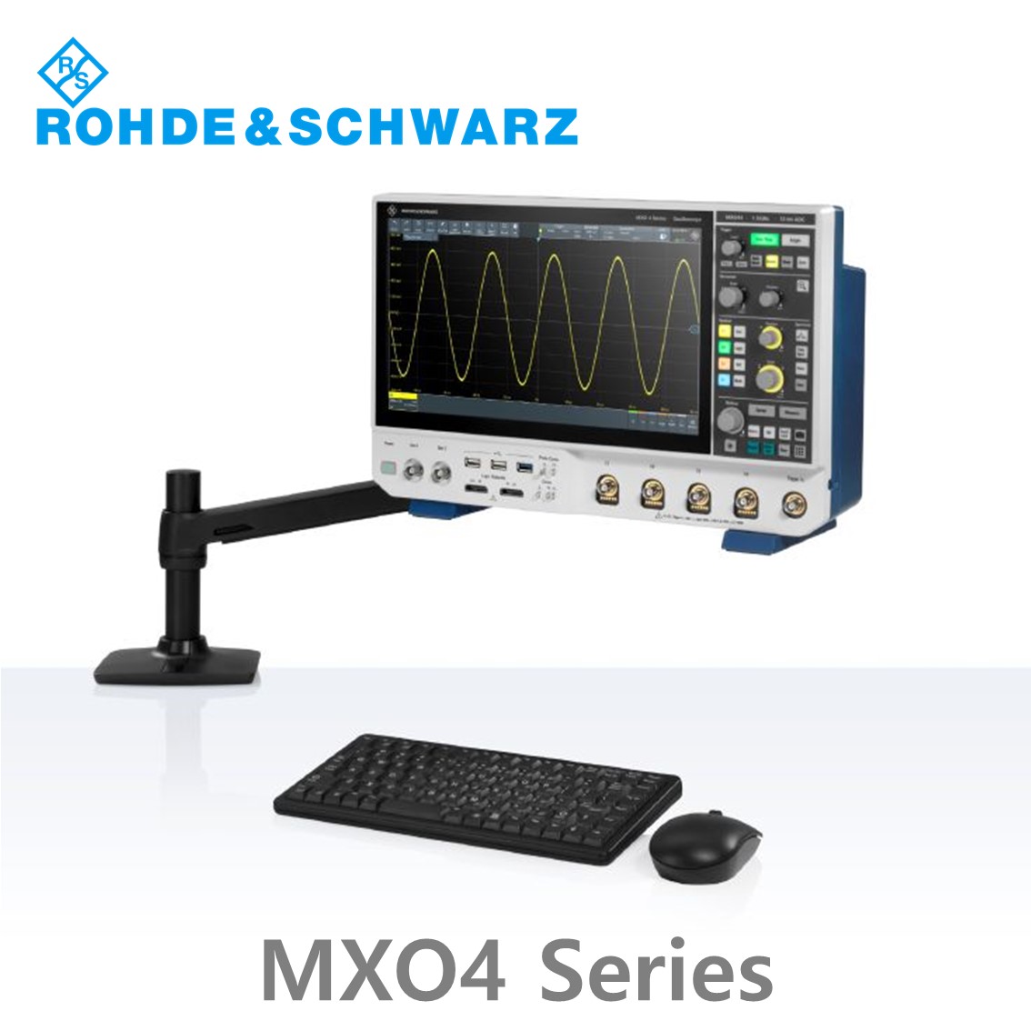 [ 로데슈바르즈 ] MXO4시리즈 4채널 / 200MHz~1.5GHz / 5 Gs / 400 Mpts / 디지털16채널 디지탈 오실로스코프