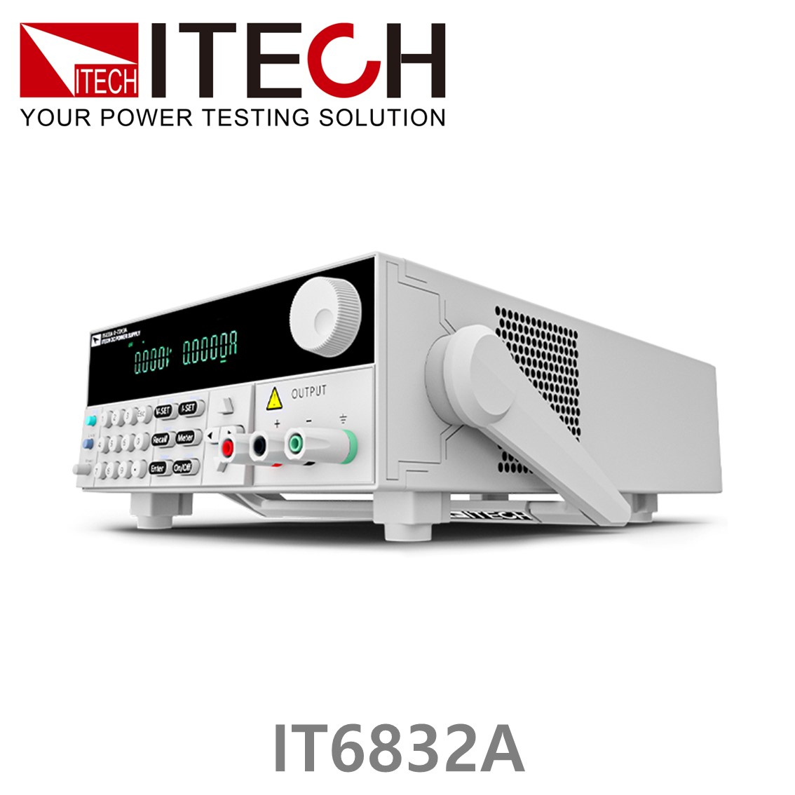 [ ITECH ] IT6832A  0-32V/0-6A/192W 리니어 DC전원공급기 (RS232/USB Interfaces)