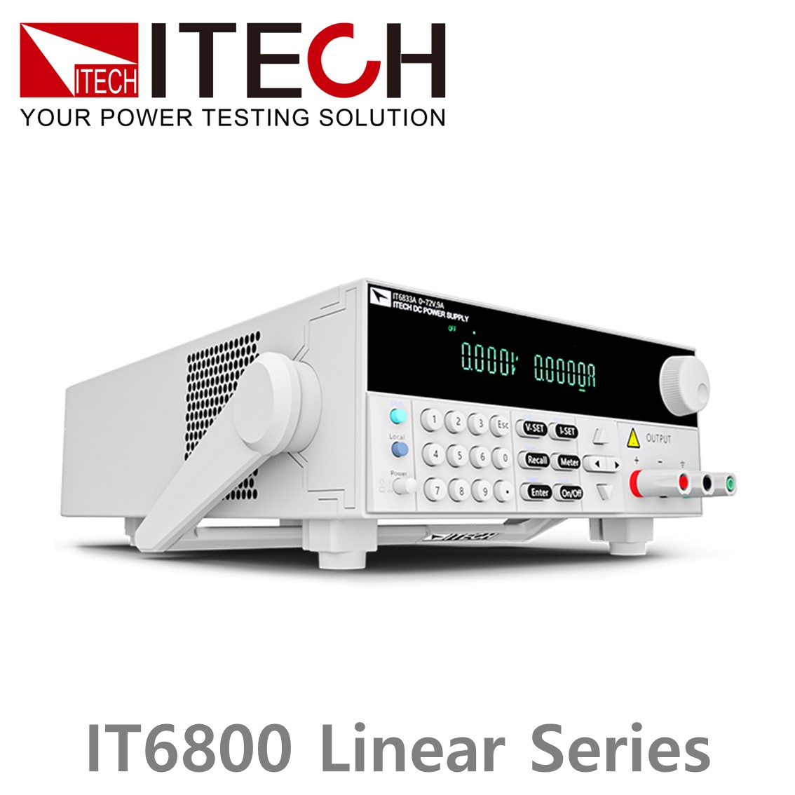 [ ITECH ] IT6800A/B시리즈 리니어 DC전원공급기(180~216W) ( RS232/USB 옵션 )