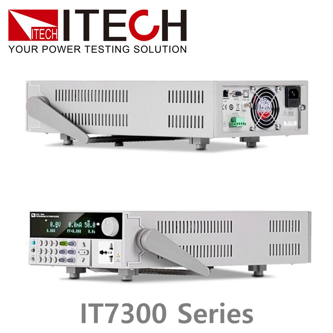 [ ITECH ] IT7300시리즈 리니어 프로그래머블 AC전원공급기 (2U,300~4500VA, 45~500Hz)