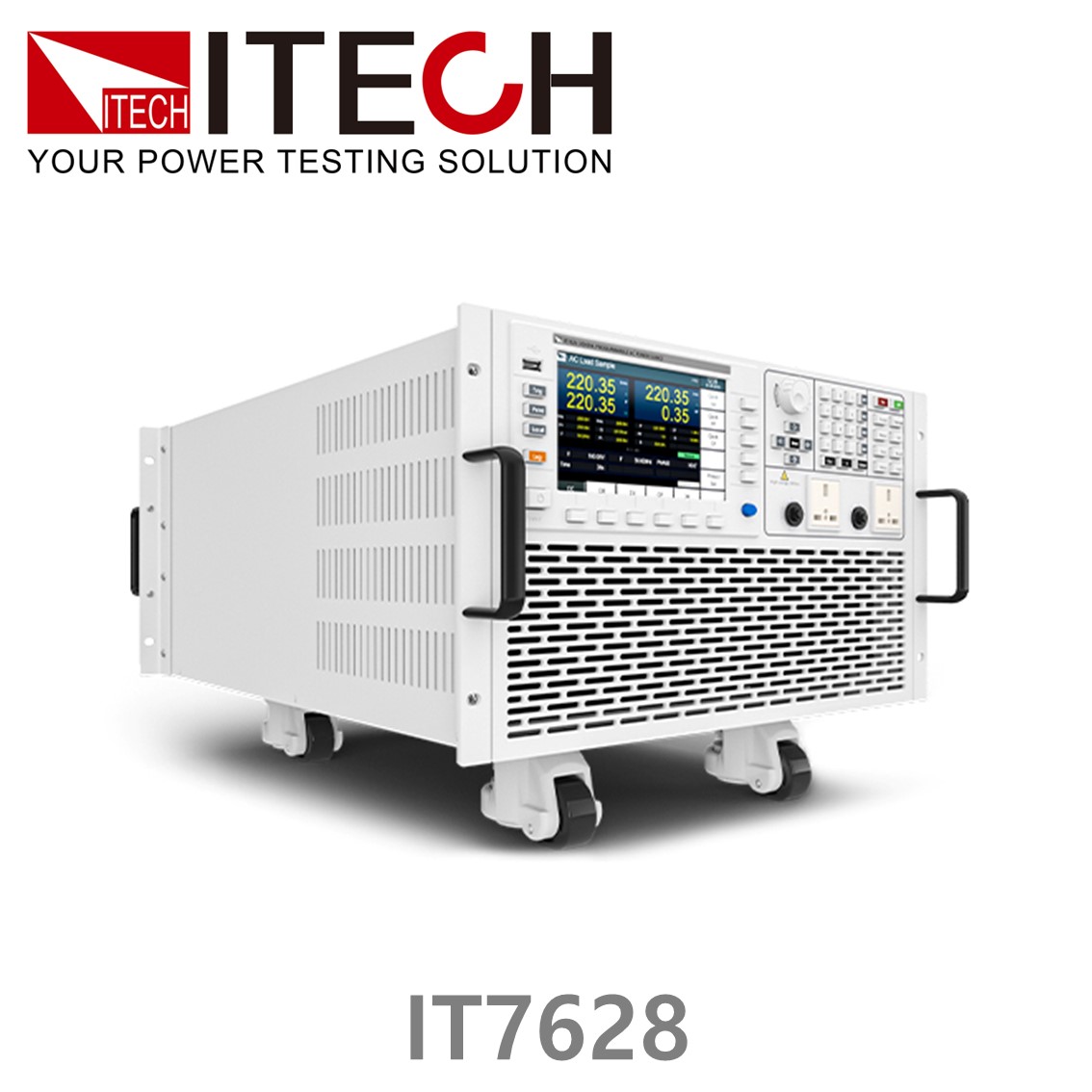 [ ITECH ] IT7628  리니어 프로그래머블 고주파 AC전원공급기 300V/144A/18kVA 1φ or 3φ (37U)