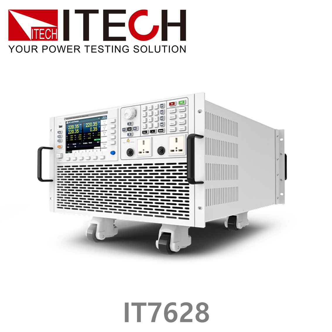 [ ITECH ] IT7628  리니어 프로그래머블 고주파 AC전원공급기 300V/144A/18kVA 1φ or 3φ (37U)