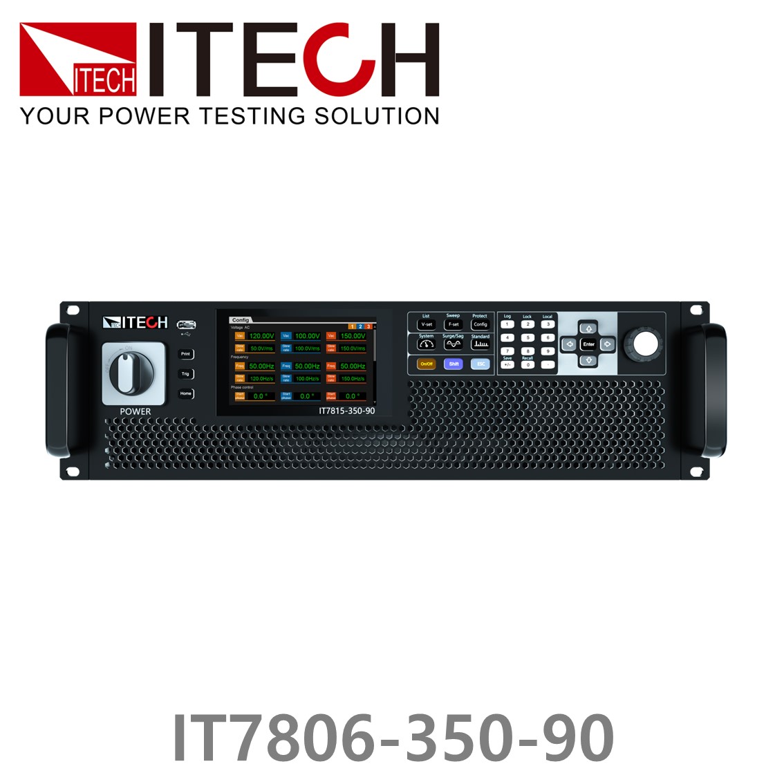 [ ITECH ] IT7806-350-90  스위칭타입 AC전원공급기 350V/90A/6kVA 1φ or 3φ