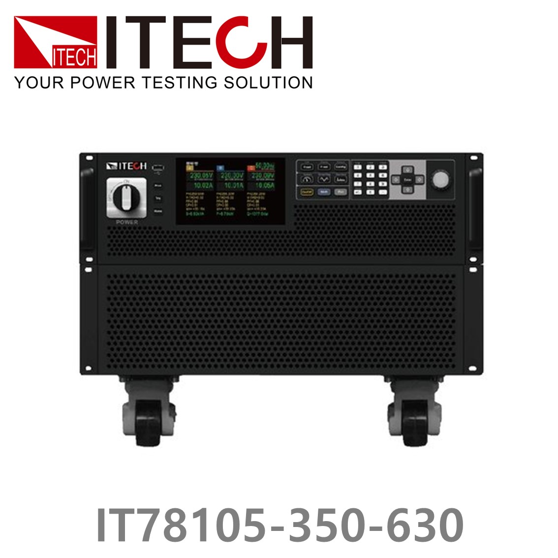 ITECH IT78105-350-630  스위칭타입 AC파워서플라이 350V/630A/105kVA 1φ or 3φ
